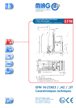 Електричні вибухозахищені ричтраки Miag EFM 16 XE 3