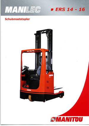 Електричні штабелері Manitou ERS 14
