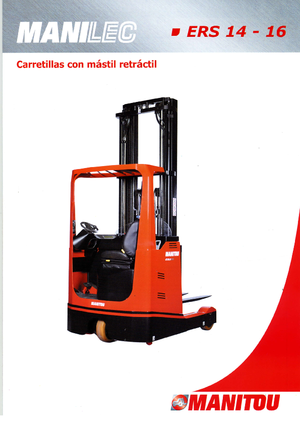 Електричні штабелері Manitou ERS 14