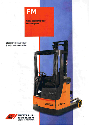 Електричні штабелері Still FM 14