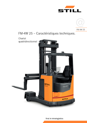 Електричні штабелері Still FM 4 W 25