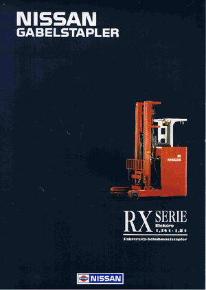 Електричні штабелері Nissan JHC 01 L 18 CU