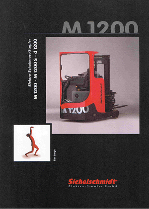 Електричні штабелері Sichelschmidt M 1214 ASM