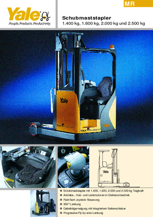 Електричні штабелері Yale MR20