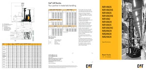 Електричні штабелері Caterpillar NR16N2H
