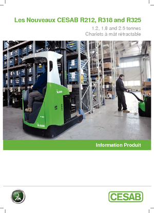Електричні штабелері Cesab R 212