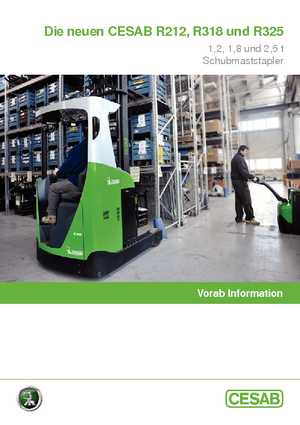 Електричні штабелері Cesab R 212