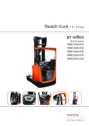 Електричні штабелері BT Reflex RRE 140 H