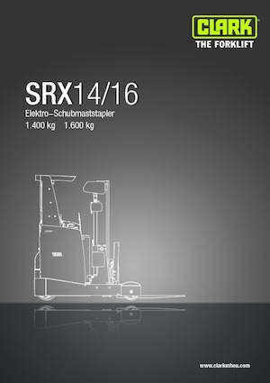 Електричні штабелері Clark SRX 16