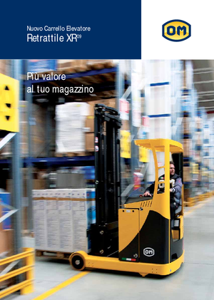 Електричні штабелері OM XR 14 ac