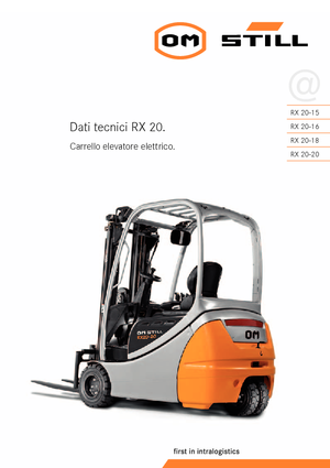 Електричні навантажувачі Still RX 20-20 P