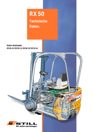 Електричні навантажувачі Still RX 50-10