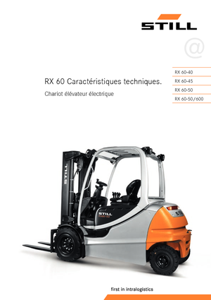 Електричні навантажувачі Still RX 60-50/600