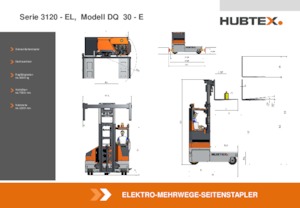 Електричні бічні завантажувачі Hubtex DS 30 EL