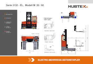 Електричні бічні завантажувачі Hubtex M 60