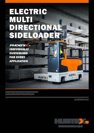 Електричні бічні завантажувачі Hubtex Phoenix