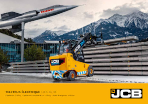 Електричні телескопічні навантажувачі JCB 30-19E 
