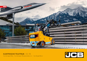 Електричні телескопічні навантажувачі JCB 30-19E 