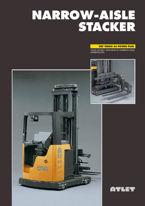 Електричні бічні завантажувачі Atlet URF 150 Tergo AC Power Plus