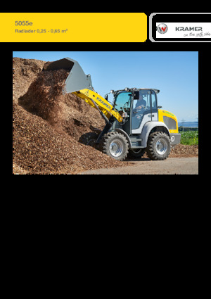 Електричний колісний навантажувач Kramer 5055 e