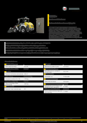 Електричний колісний навантажувач Kramer 5065e