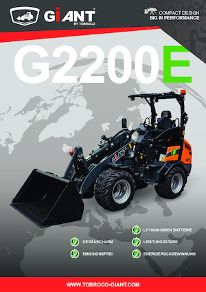 Електричний колісний навантажувач Giant G2200E