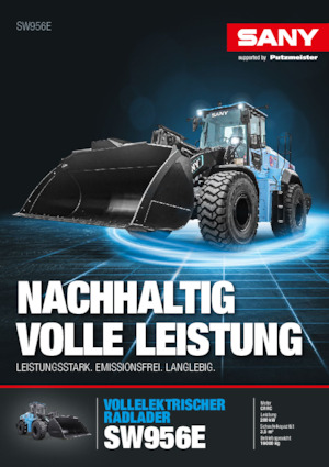 Електричний колісний навантажувач Sany SW956E