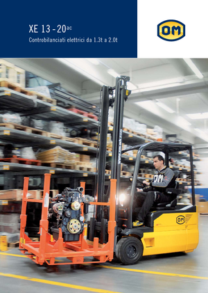 Електричні навантажувачі OM XE 15/3 ac