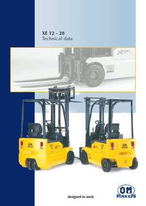 Електричні навантажувачі OM XE 15/3 ac