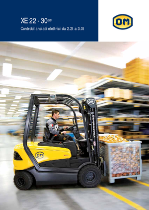 Електричні навантажувачі OM XE 25 L ac