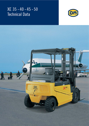 Електричні навантажувачі OM XE 35