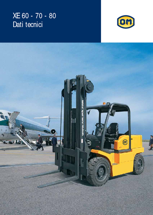 Електричні навантажувачі OM XE 80