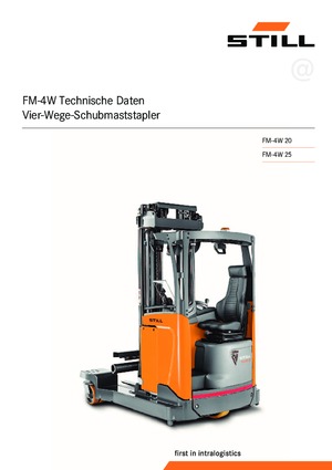 Електричні штабелері Still FM 4 W 20