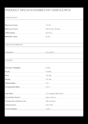 Двигуни Perkins 1204EA-E44TA
