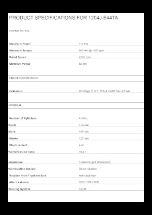 Двигуни Perkins 1204J-E44TA