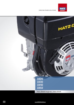 Двигуни Hatz 1B30