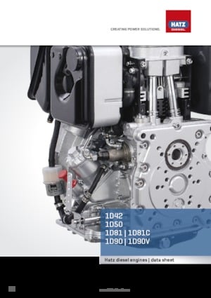 Двигуни Hatz 1D42