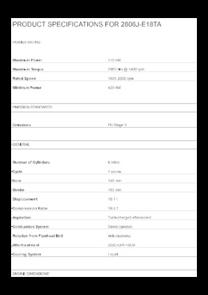 Двигуни Perkins 2806J-E18TA