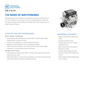Двигуни GM 4.3L V-6