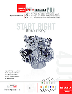 Двигуни Isuzu 4JJ1T