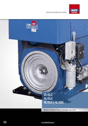 Двигуни Hatz 4L41C