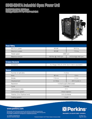 Двигуни Perkins 854E-E34TA