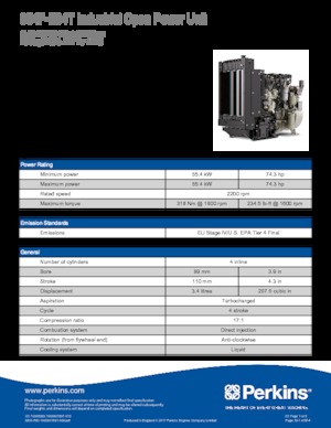 Двигуни Perkins 854F-E34T