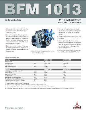 Двигуни Deutz BF 6 M 1013 EC