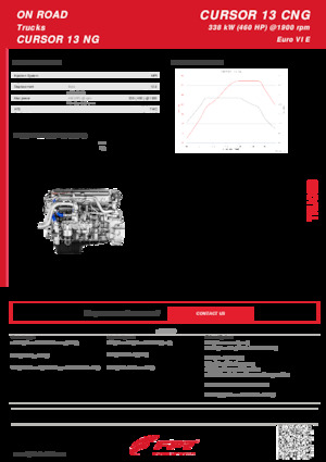 Двигуни FPT Industrial Cursor 13 NG ENT (338 kW)