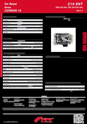 Двигуни FPT Industrial Cursor10 ENT (280 kW)