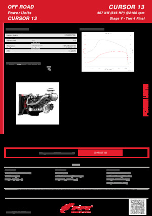 Двигуни FPT Industrial Cursor13 (407 kW)