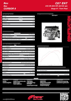 Двигуни FPT Industrial Cursor87 ENT (245 kW)