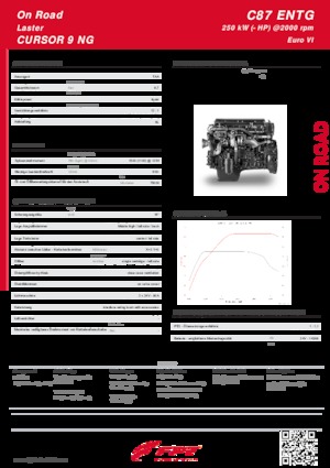 Двигуни FPT Industrial Cursor87 ENTG (250 kW)
