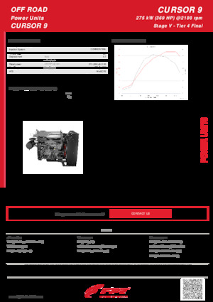 Двигуни FPT Industrial Cursor9 (275 kW)